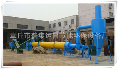 【大量供應 飼料烘干爐 肥料飼料烘干環保爐 質優價低】價格,廠家,圖片,回轉滾筒/轉筒干燥機,章丘市普集運昌節能環保設備廠-